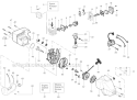 Page F Diagram and Parts List for FEATHERLITE Type 5 Weed Eater Trimmer